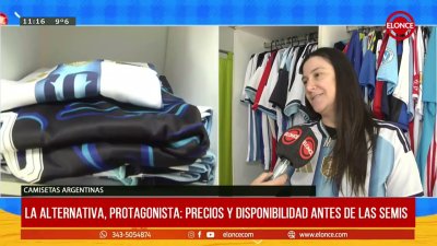 Mundial 2026: la camiseta alternativa de la Selecci&oacute;n ya se agot&oacute; en un comercio de Paran&aacute;